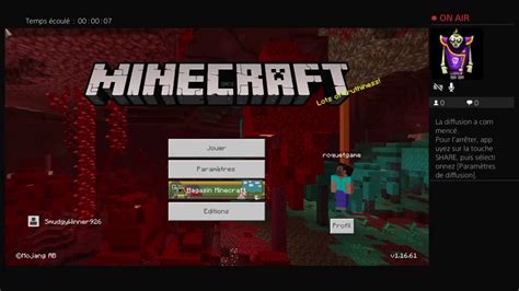 Minecraft On Commence Une Nouvelle Survie En Live Youtube