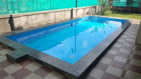 Outdoor 5 Feet FRP Readymade Swimming Pool For Hotels Resorts At