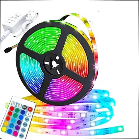 Rolo Fita Led Rgb Mt Imperme Vel Colorida Controle