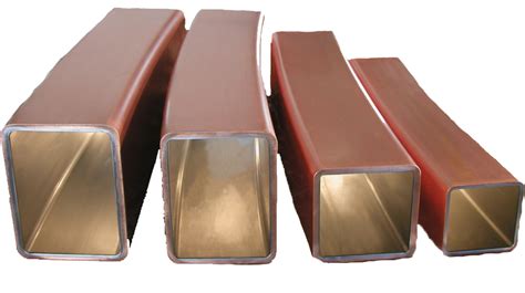 Copper Rectangular Tube Copper Tubing Copper Plain Tubes तब क