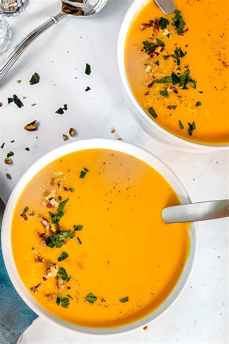 Roasted Sweet Potato Soup A Classic Twist