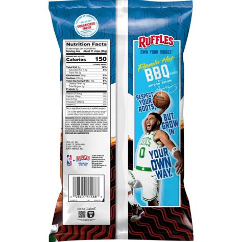 Ruffles Potato Chips Flamin Hot BBQ Flavored Oz Oz Shipt