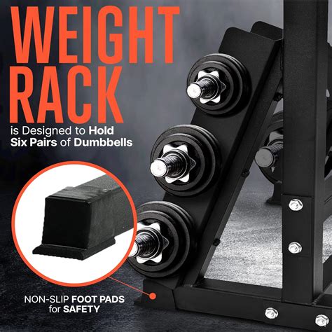 SQUATZ Multifunction Dip Rack Stand - Smart Workout Station...