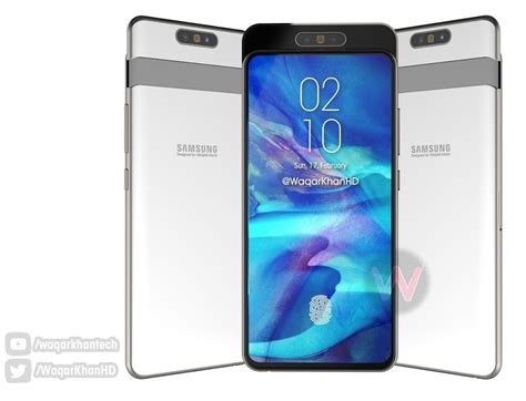 This is how Samsung could avoid the notch on the Galaxy A90 - SoyaCincau