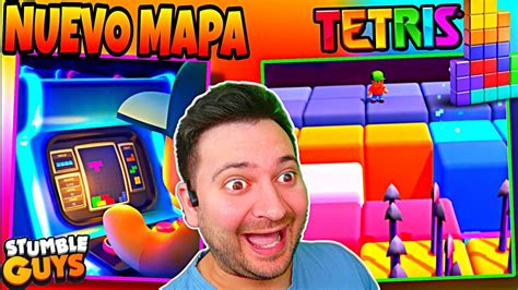 STUMBLE GUYS X TETRIS NUEVO MAPA TETRIS En STUMBLE GUYS YouTube