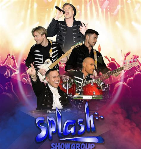 Splash Poster Neil Drover Entertainment Agency For Live Music