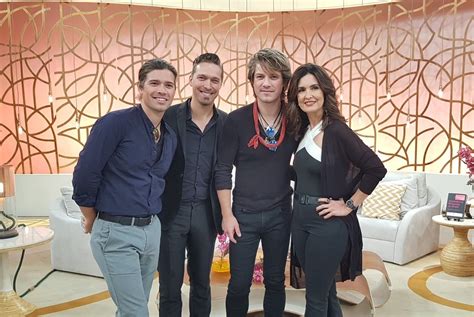 Veja Fotos Dos Bastidores Do Encontro A Banda Hanson Claudia