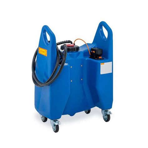 CEMO Kraftstofftrolley 130 l CAS für AdBlue mit Tauchpumpe mit Akku