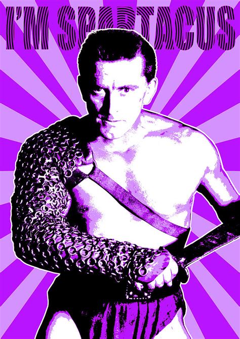 Im Spartacus Purple Digital Art By Gary Hogben Fine Art America