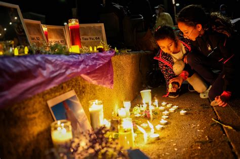 Vigil Marks Lives Lost In Monterey Park Half Moon Bay Oakland Mass Shootings