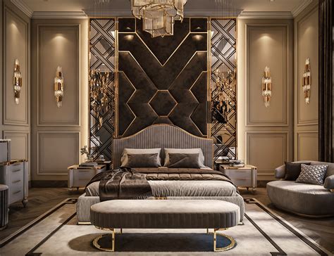 Luxury Bedroom On Behance