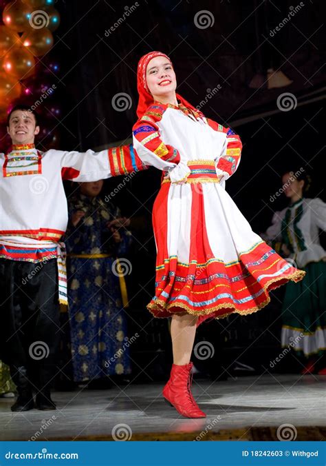 Russian folk dance editorial stock photo. Image of cheerful - 18242603