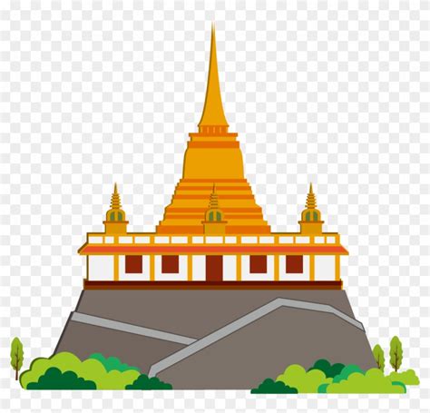 Thailand Clip Art Thailand Temple Clipart Free Transparent Png