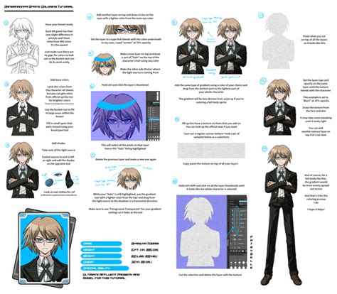 Commission Danganronpa Coloring Style Tutorial Art By Me R