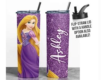 Rapunzel Tumbler Custom Disney Princess Gift Custom Tangled Gifts