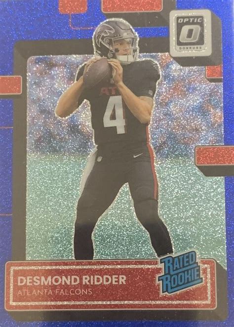 Desmond Ridder Optic Blue Glitter Ssp Price Guide Sports