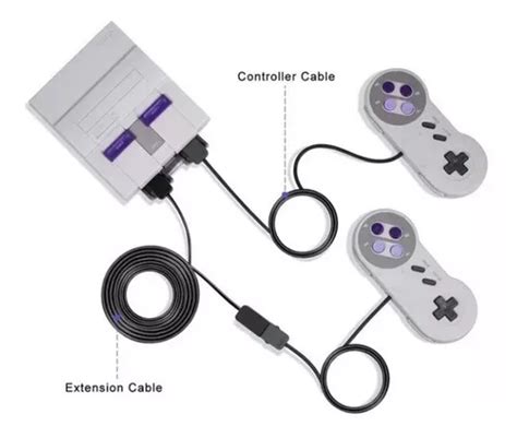 Cabo Metros Extensor Controle Do Snes Classic Edition Mini Frete Gr Tis