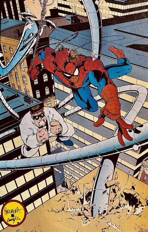 Cool Comic Art On Twitter Rt Coolcomicart Spider Man Vs Doctor