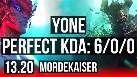 Yone Vs Morde Top 600 6 Solo Kills 800k Mastery Dominating