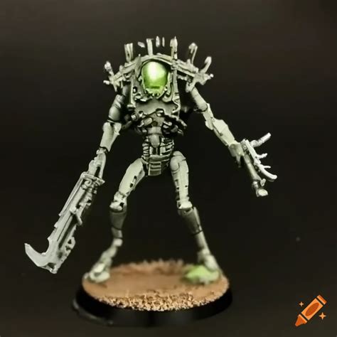 Necron From Warhammer 40k On Craiyon