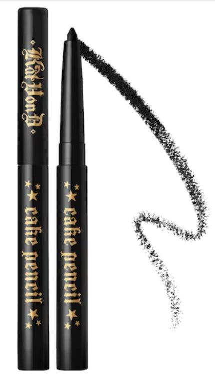 Kvd Vegan Beauty Kitten Mini Cake Pencil Eyeliner Trooper Black Ultra Black 1source