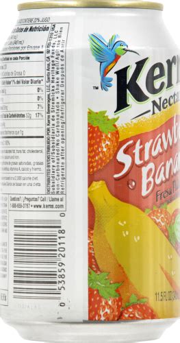 Kern S Strawberry Banana Nectar 11 5 Fl Oz Kroger