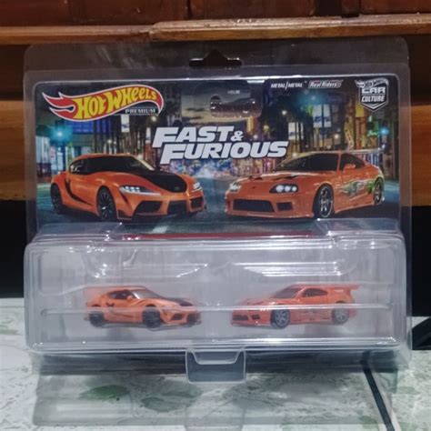 Jual Hot Wheels Fast And Furious Pack Toyota Supra Toyota Gr Supra Shopee Indonesia