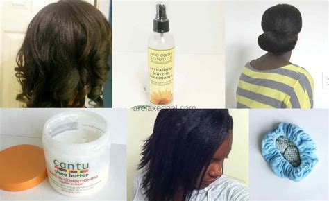 Healthy Relaxed Hair Regimen