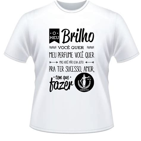 Camiseta Curso Direito Feminina Shopee Brasil