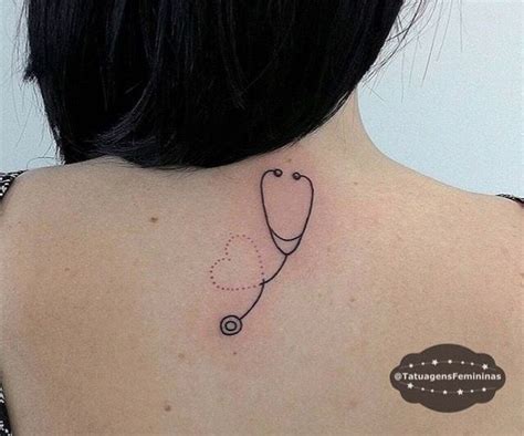 Tatuaje Enfermeria Minimalista Kulturaupice