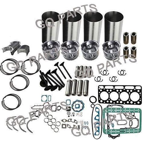 Find 4TN100 For Yanmar Overhaul Rebuild Kit Piston Ring Liner Gasket