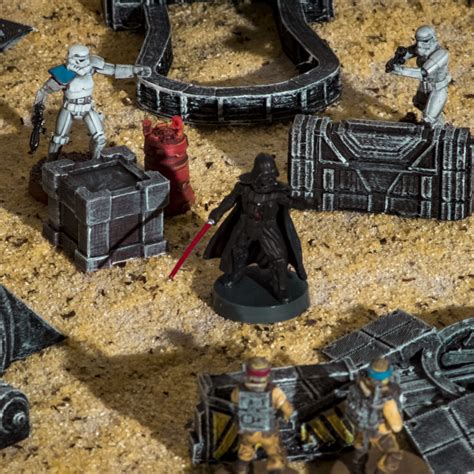 3d Printable Sci Fi Terrain Bundle By Crosslances