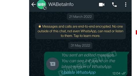 WhatsApp Kembangkan Fitur Baru Bisa Edit Pesan Yang Terkirim