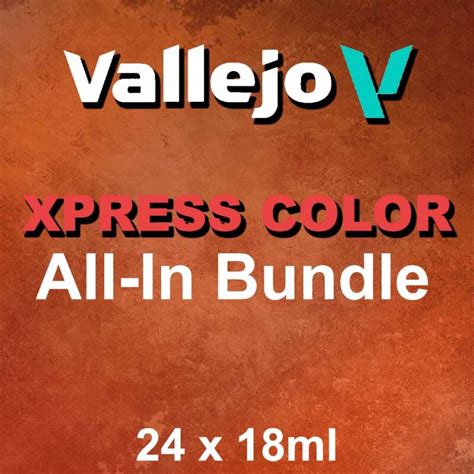 Vallejo Xpress Color: All-in Bundle (24 x 18 ml), 79,99
