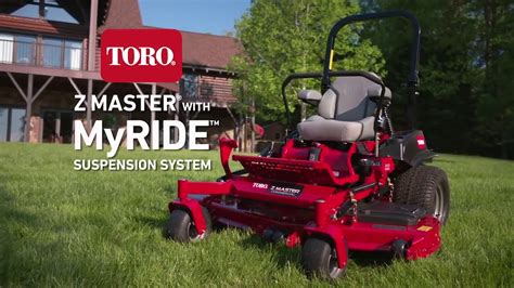 Toro Z Master 6000 Series With Myride® Suspension Youtube