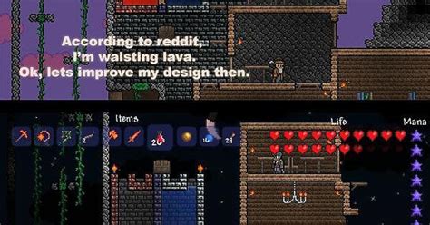 Improving my obsidian collector. : r/Terraria