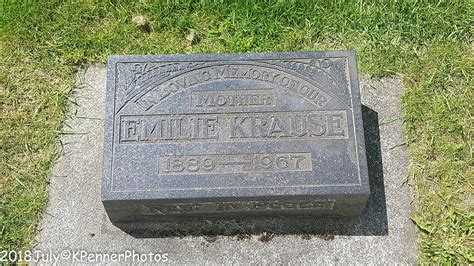 Emilie Haas Krause 1889 1967 Mémorial Find a Grave