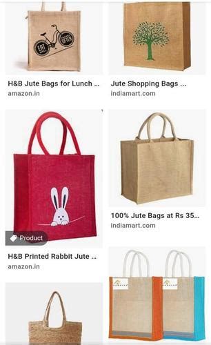 Brown Loop Handle Jute Carry Bags Capacity 1 5 Kilograms At Best Price