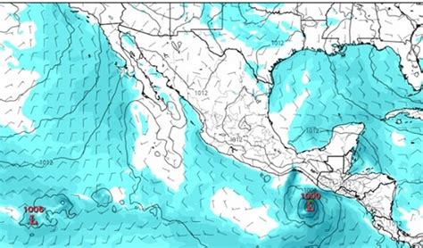 Prev N Formaci N De Cicl N Tropical En Golfo De Tehuantepec Y Baja