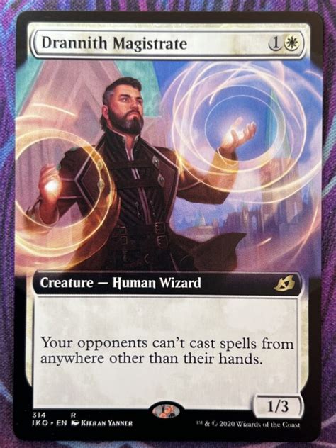 Drannith Magistrate Iko Extended Art Bootleg Mage