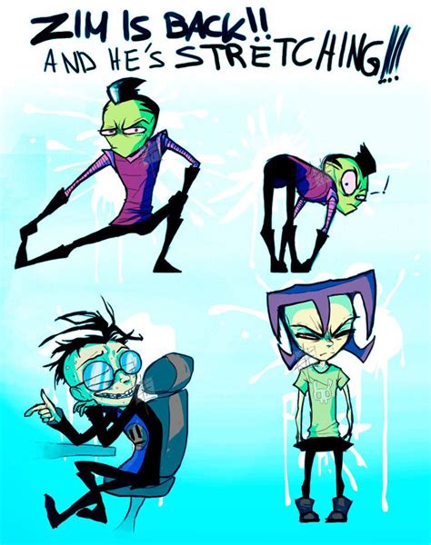 Invader Zim Fanart By Spaffi On Deviantart Invader Zim Invader Zim