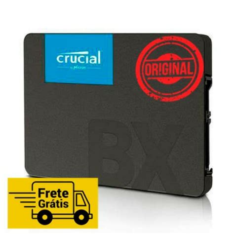 DISCO RÍGIDO INTERNO SSD CRUCIAL BX500 2 5 480GB SATA III 500 Mb s