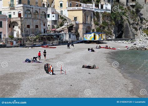 Spiaggia A Marina Di Pescoluse Editorial Image Cartoondealer