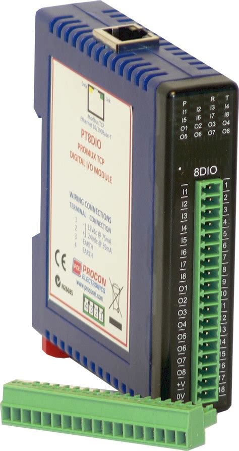 Pt8dio 8 Digital Input Output Module