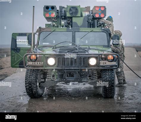 U S Army Air Defenders With Bravo Battery 2 174th Ada Conduct An Avenger Live Fire Training