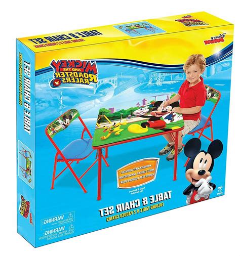 Mickey Mouse Table & Chairs Set For Kids