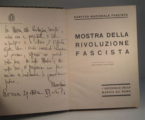 Mostra Della Rivoluzione Fascista Decennale Della Marcia Su Roma By