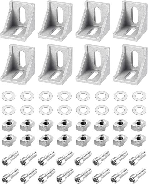 Amazon Uxcell Set Inside Corner Bracket Gusset Kits X X Mm