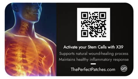 Revitalize Your Health | LifeWave x39 Patch | Stem Cell Research