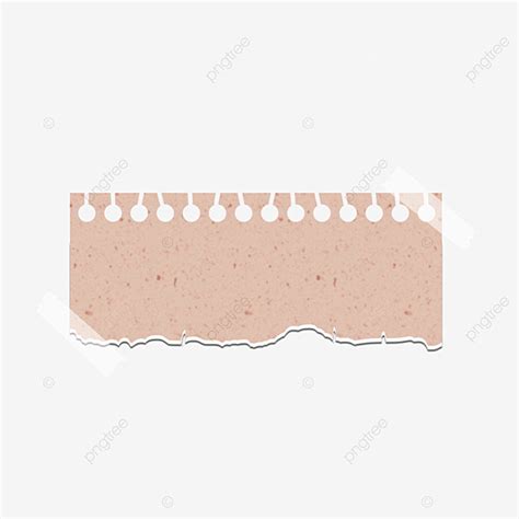 Ledger Paper PNG Image Mottled Paper Pattern Retro Torn Paper Hand